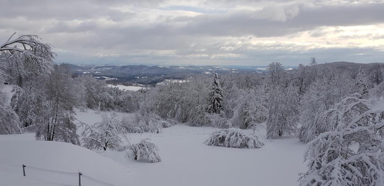 Ferienwohnung Urlaub Mit Aussicht Zenting Bagian luar foto