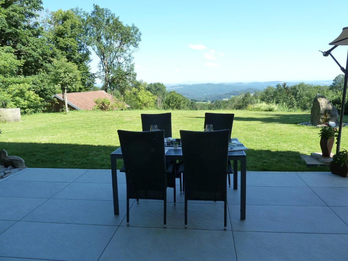 Ferienwohnung Urlaub Mit Aussicht Zenting Bagian luar foto